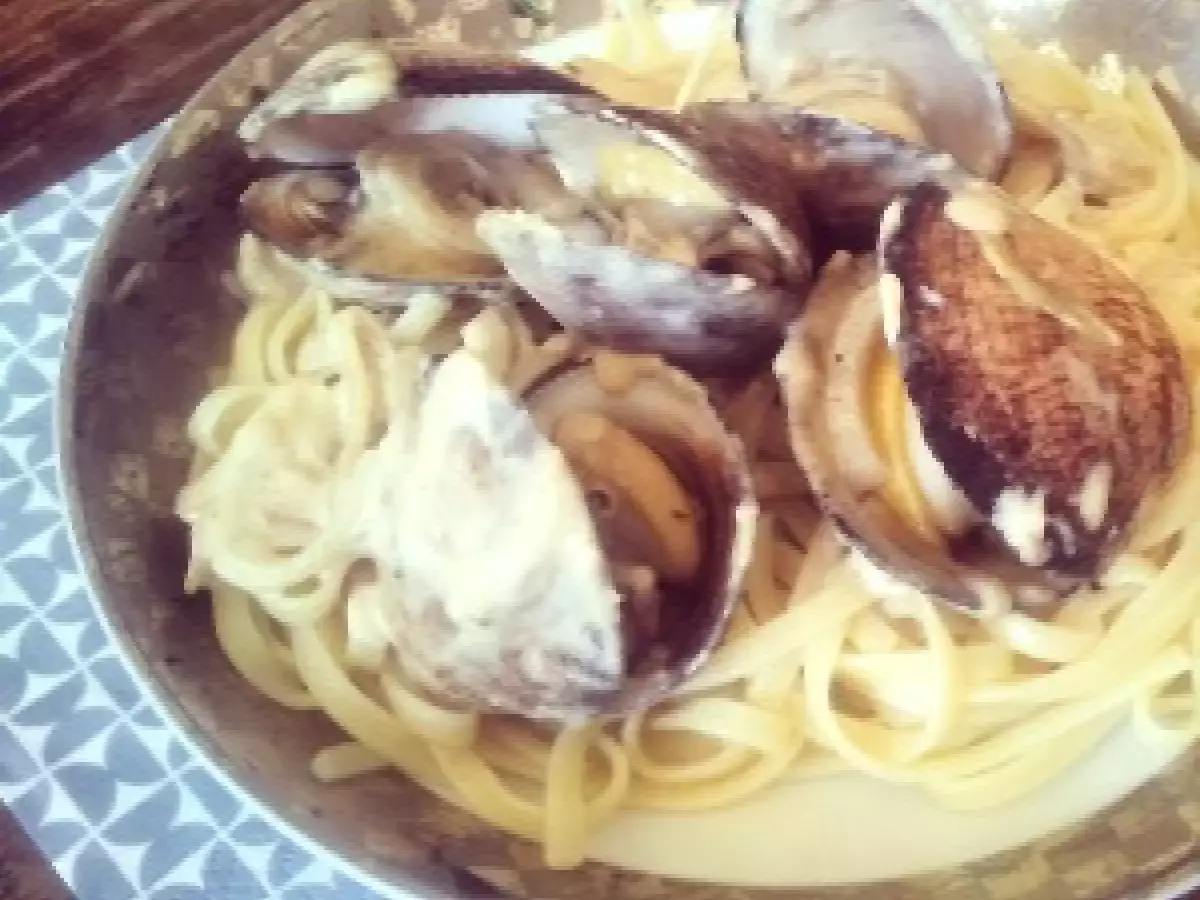 Linguines aux coquillages et Boursin - photo 2