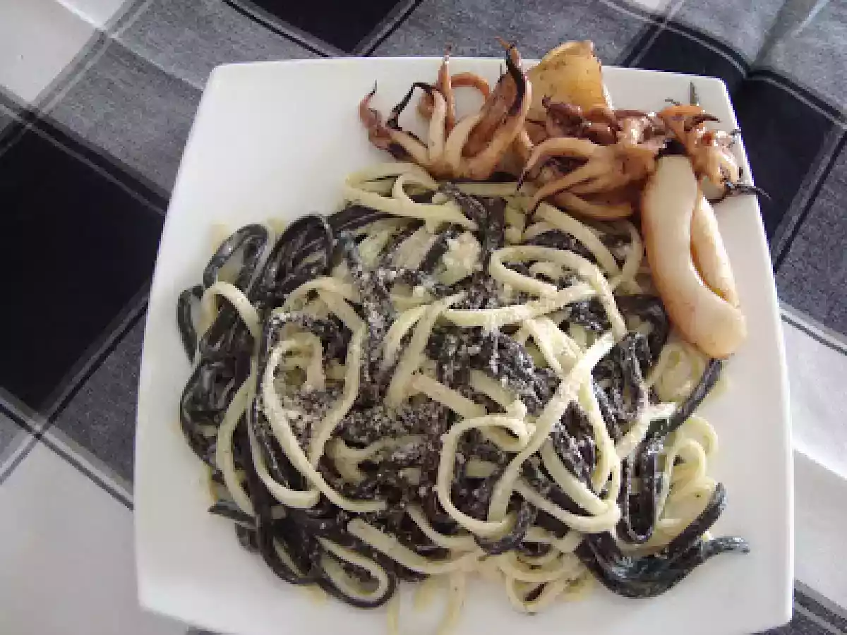 Linguini à l'encre de seiche - photo 2