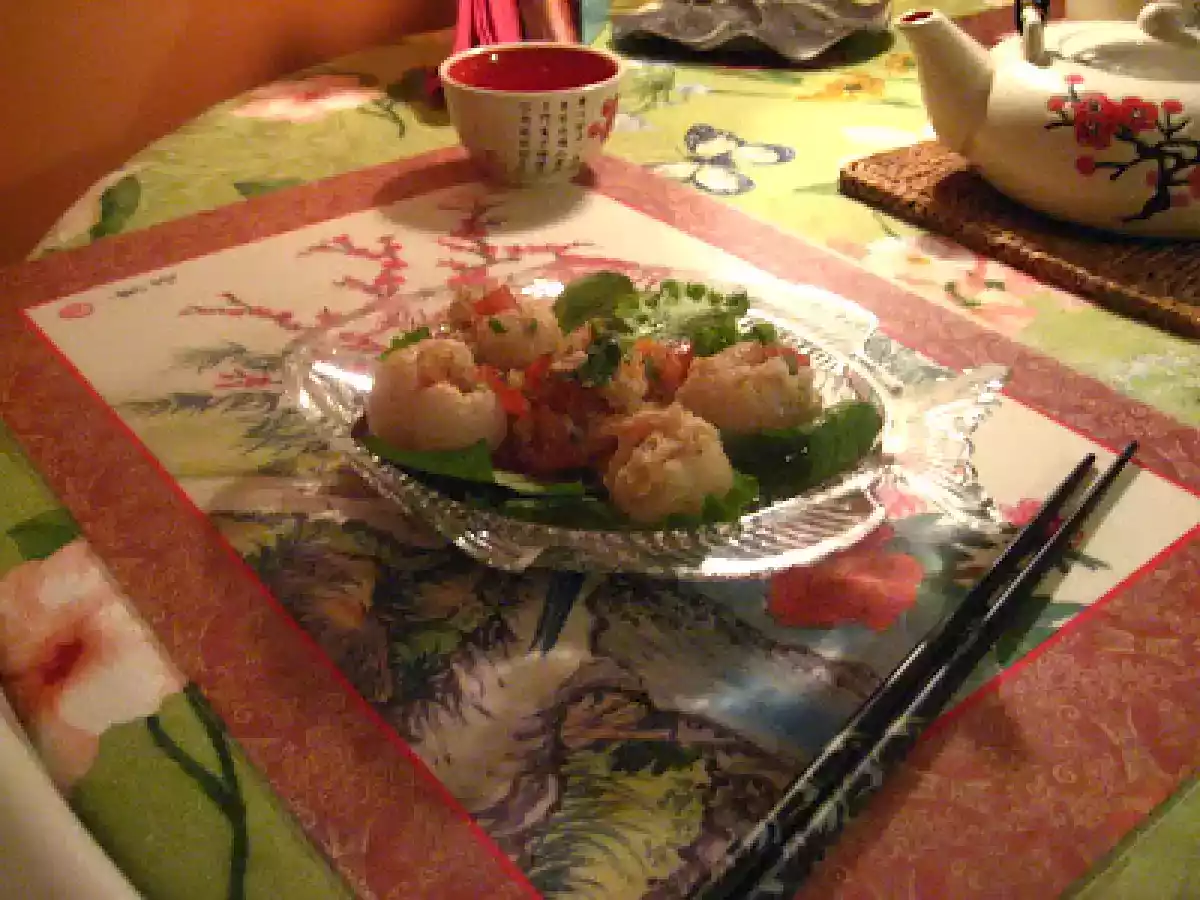 LITCHIS FARCIS AU CRABE, RAVISSANTE ENTRÉE POUR LE NOUVEL AN CHINOIS - photo 3