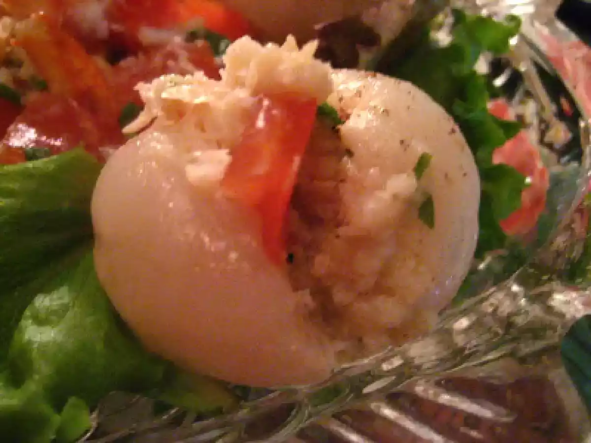 LITCHIS FARCIS AU CRABE, RAVISSANTE ENTRÉE POUR LE NOUVEL AN CHINOIS - photo 4