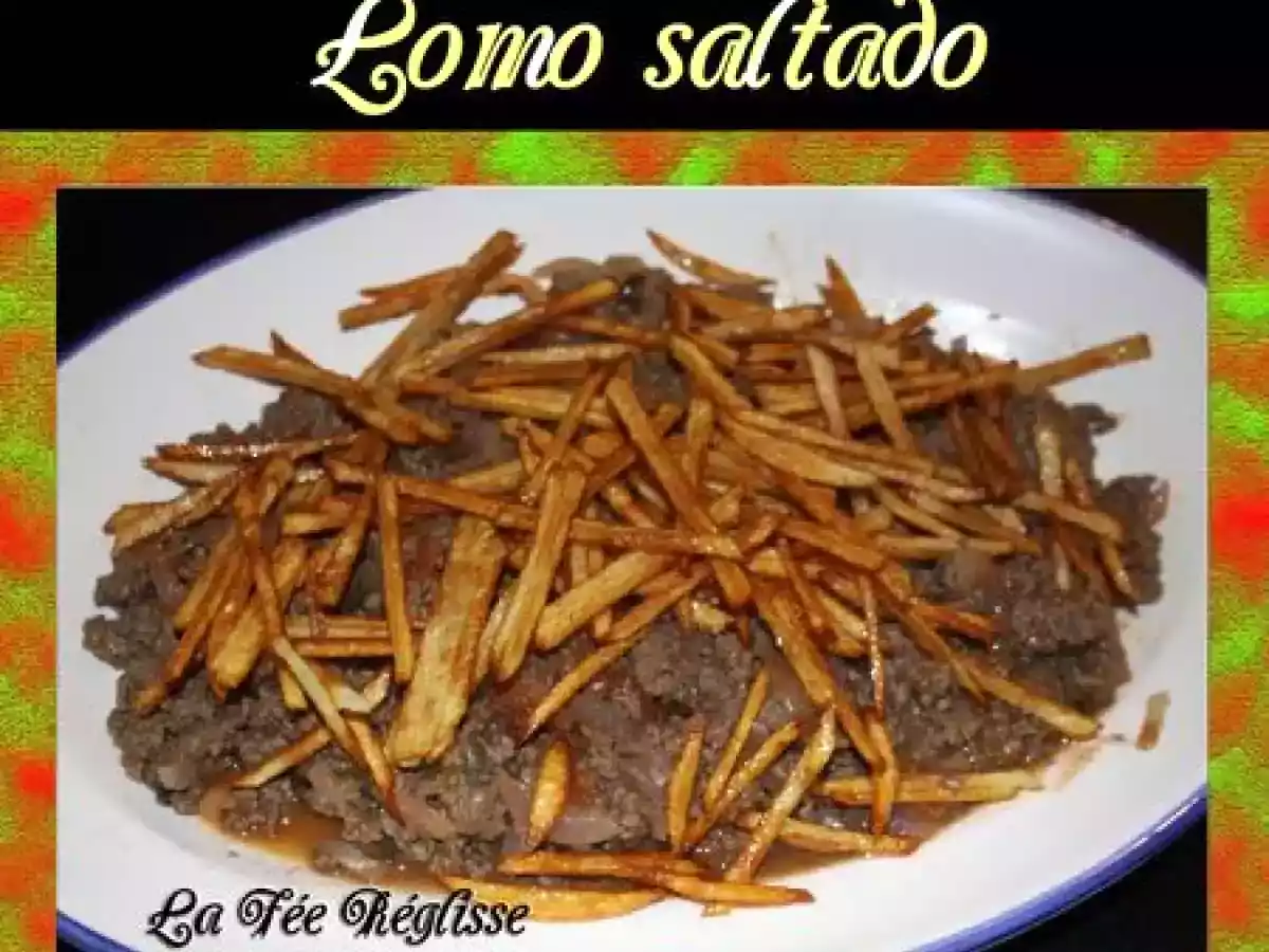 Lomo saltado - Pérou