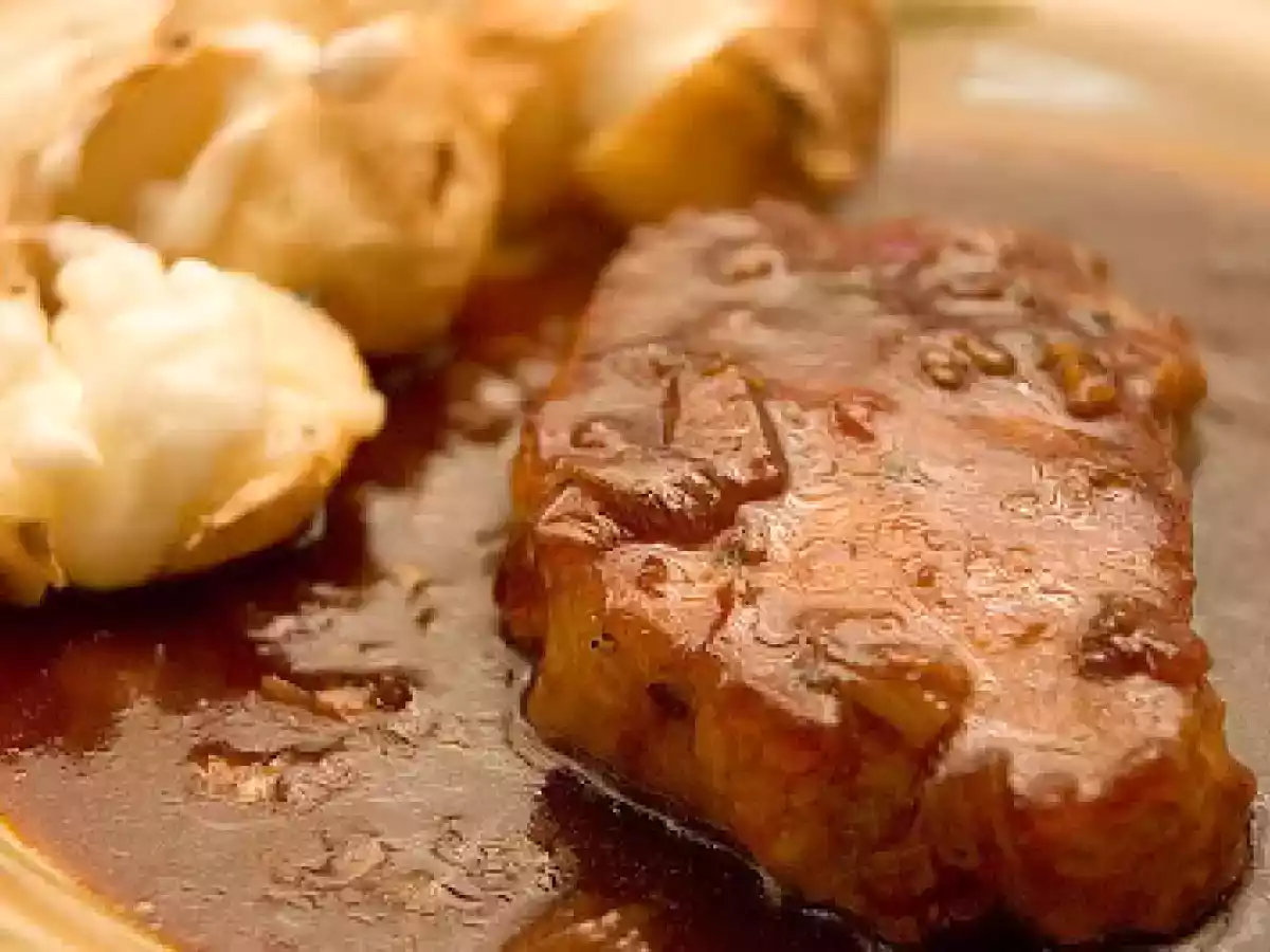 Longe de porc sucrée-fumée