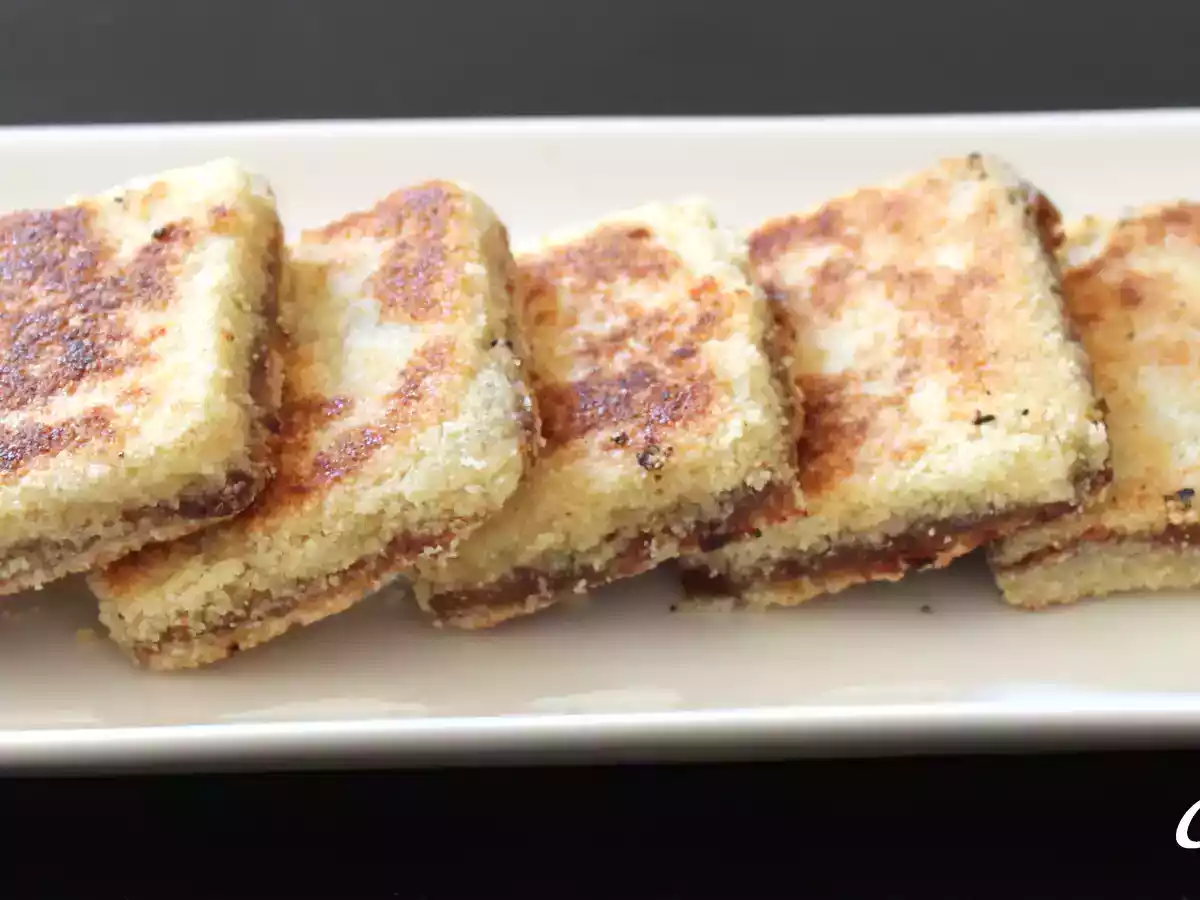 Losanges de semoule aux dattes ou bradjs - photo 2