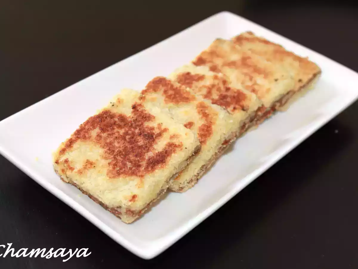 Losanges de semoule aux dattes ou bradjs - photo 3