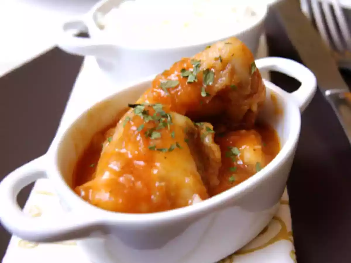 Lotte à l'armoricaine ou à l'américaine...