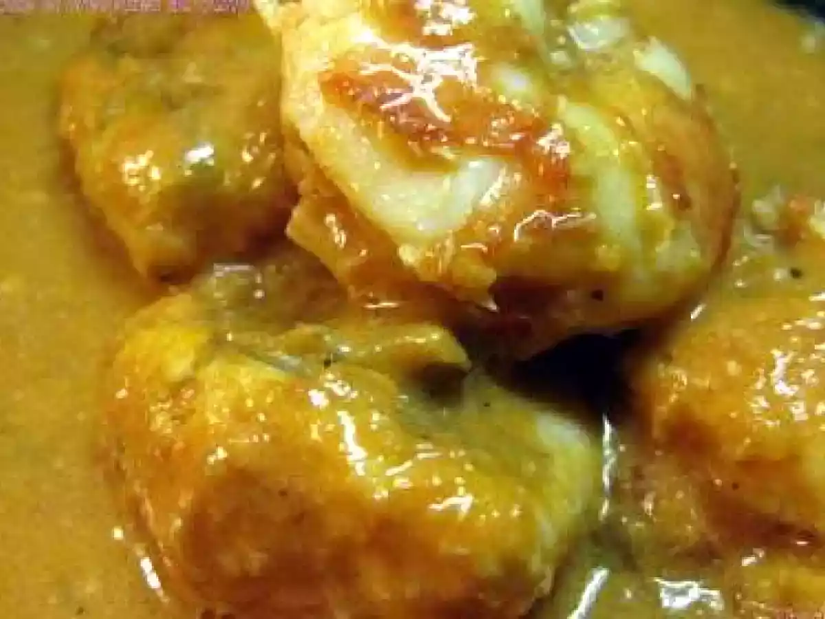 Lotte et crevettes au curry - photo 2