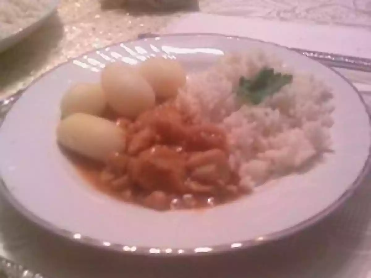 Lotte et noix de saint jacques à l'armoricaine et aux petits legumes