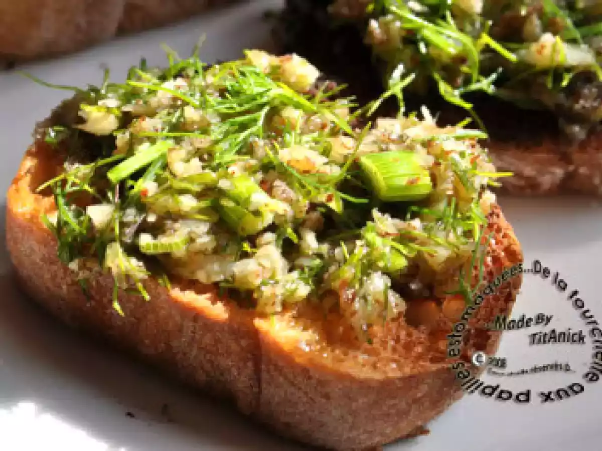 Lou saussoun varois... un apéritif à tartiner à base de fenouil