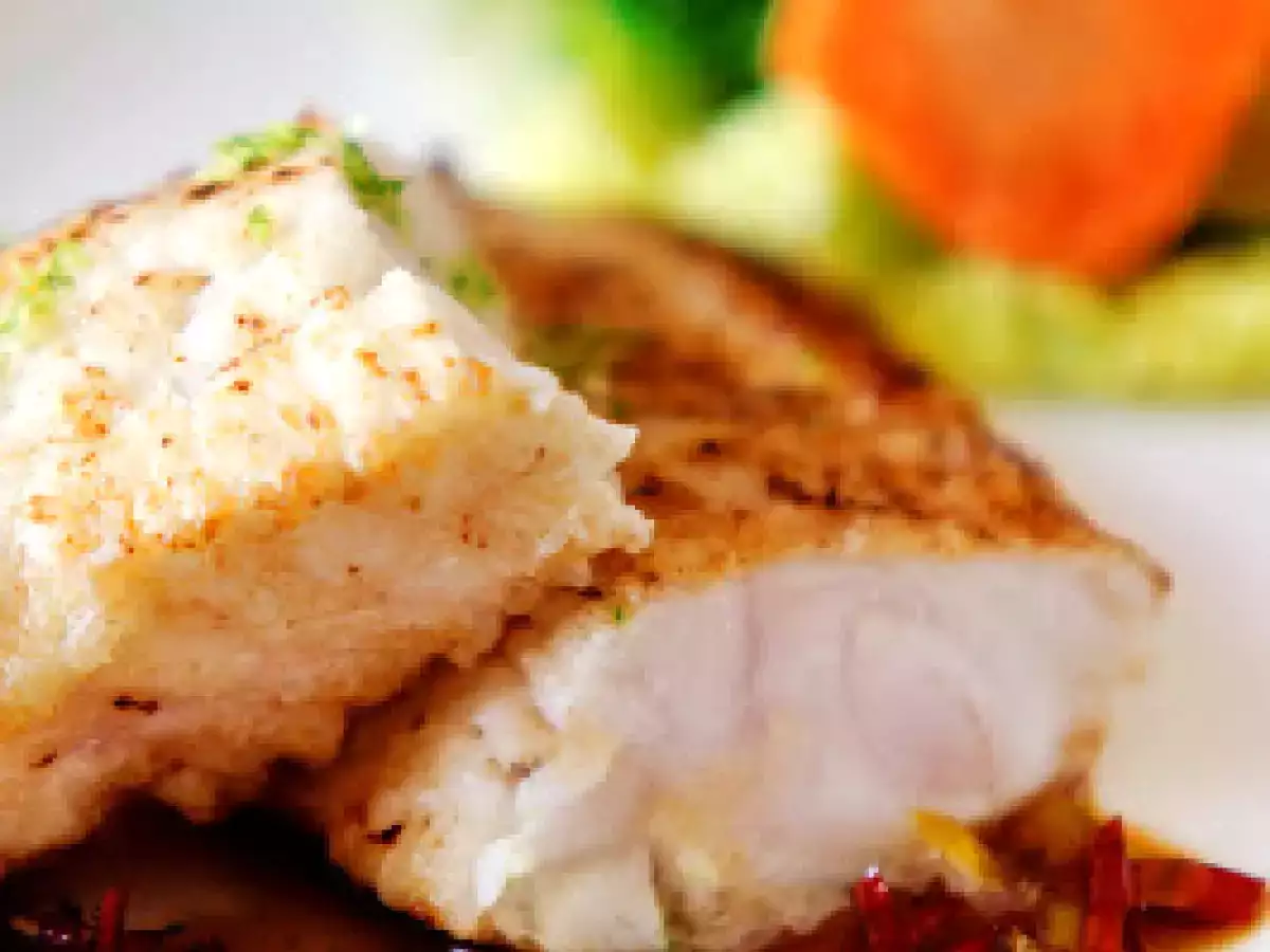 Loup de mer mariné, sauce à la lime et aux piments - photo 2