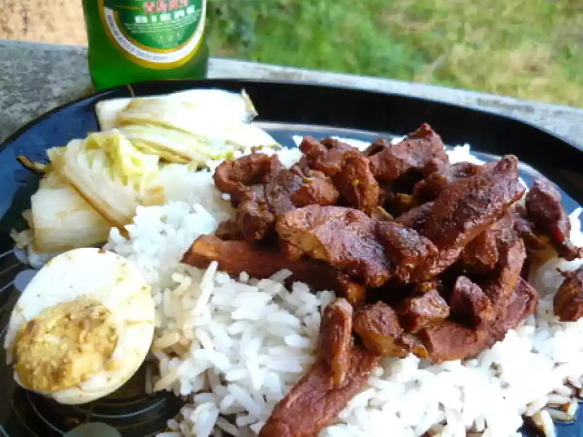 Lu rou fan, un pur délice taïwanais!!