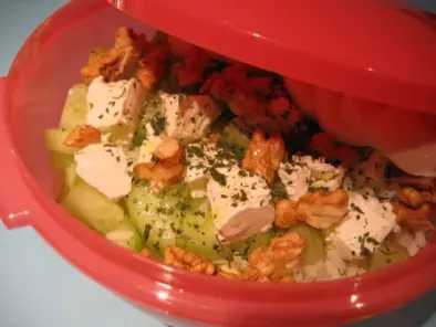 Lunchbox : la salade de riz qui change de la salade de riz
