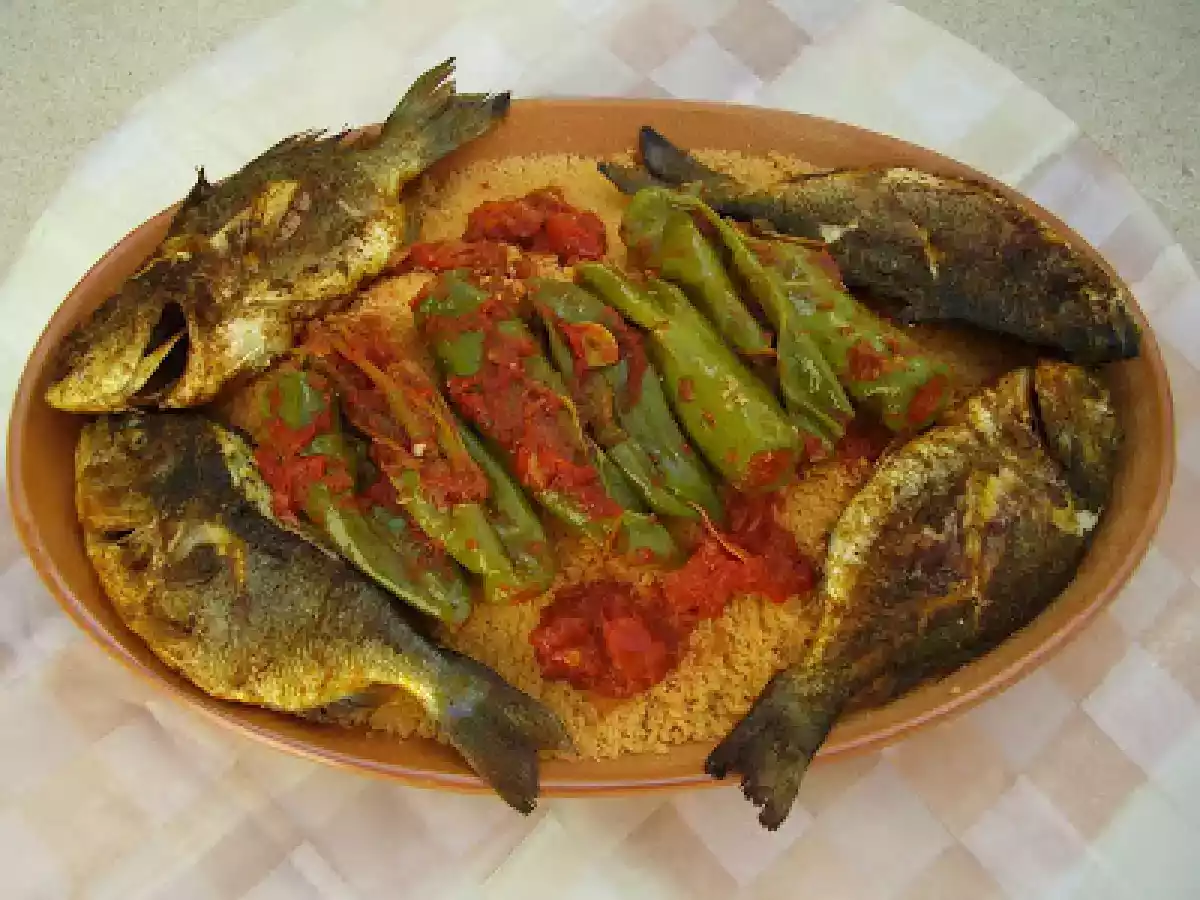 M'raika sfaxia(couscous à la sfaxienne)