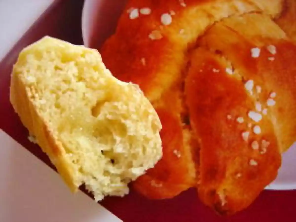 Ma brioche au yaourt...tressée...au délicieux goût de cramique