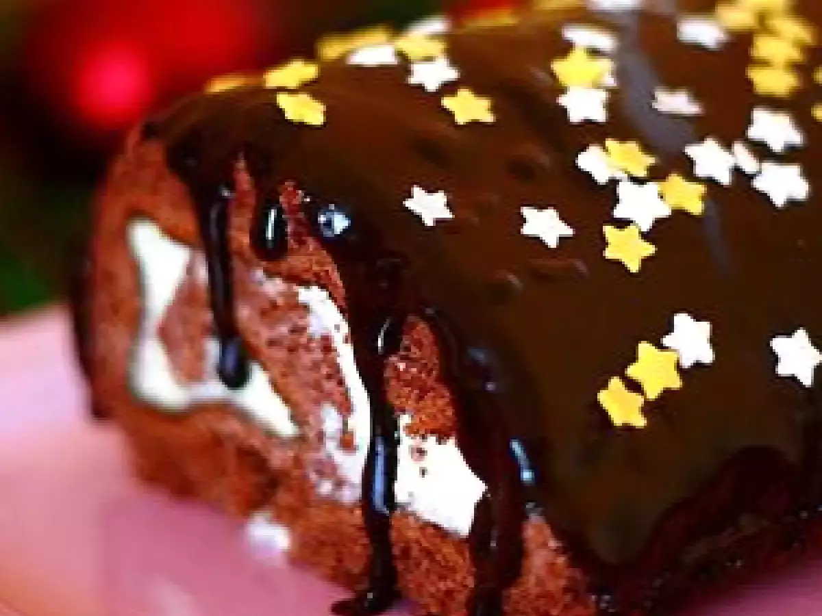 Ma bûche de noël sans gluten