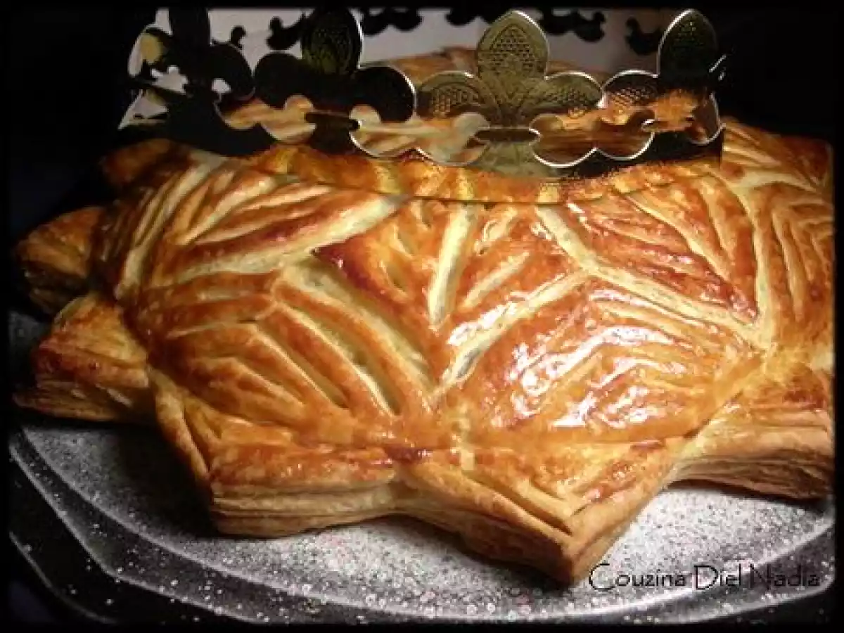 Ma Galette des Rois aux Pommes Caramelisees et a la Feve de Tonka