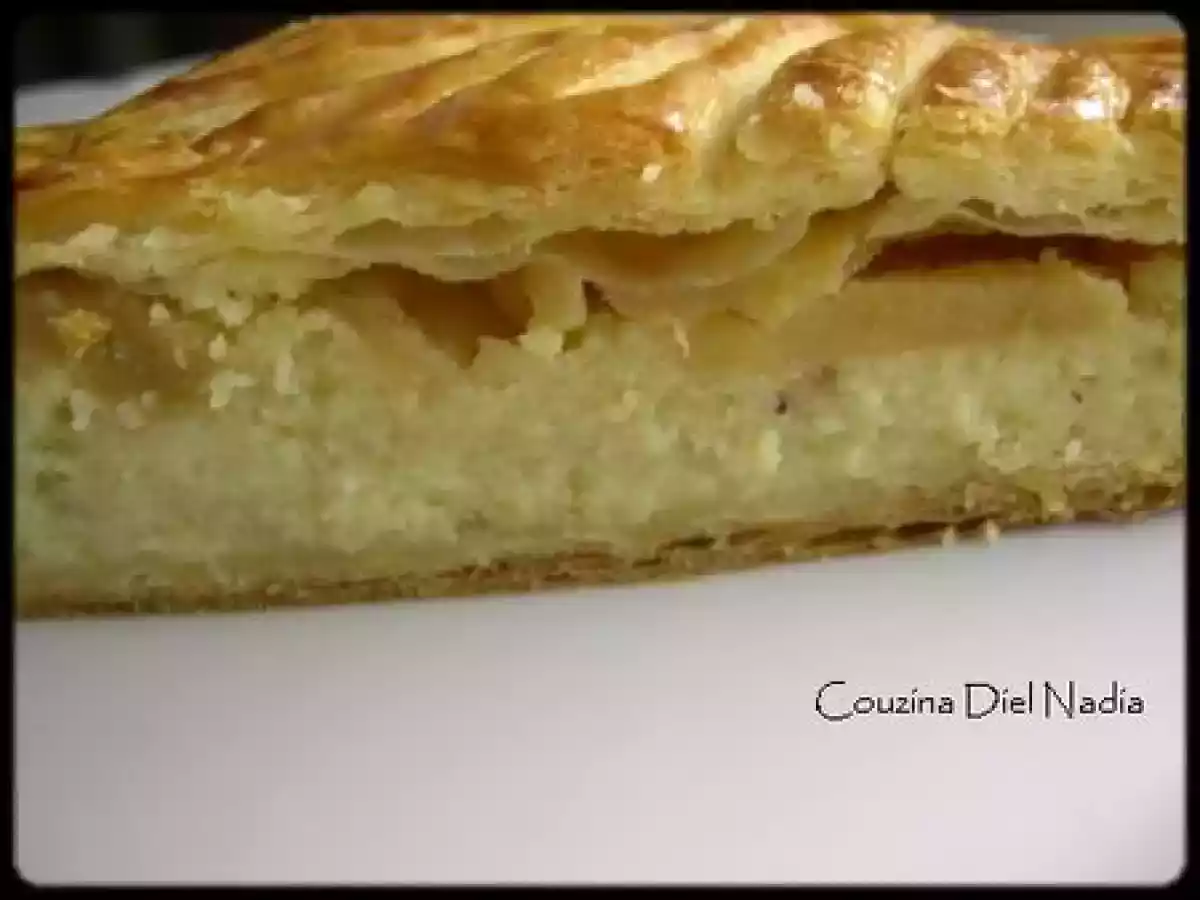 Ma Galette des Rois aux Pommes Caramelisees et a la Feve de Tonka - photo 5