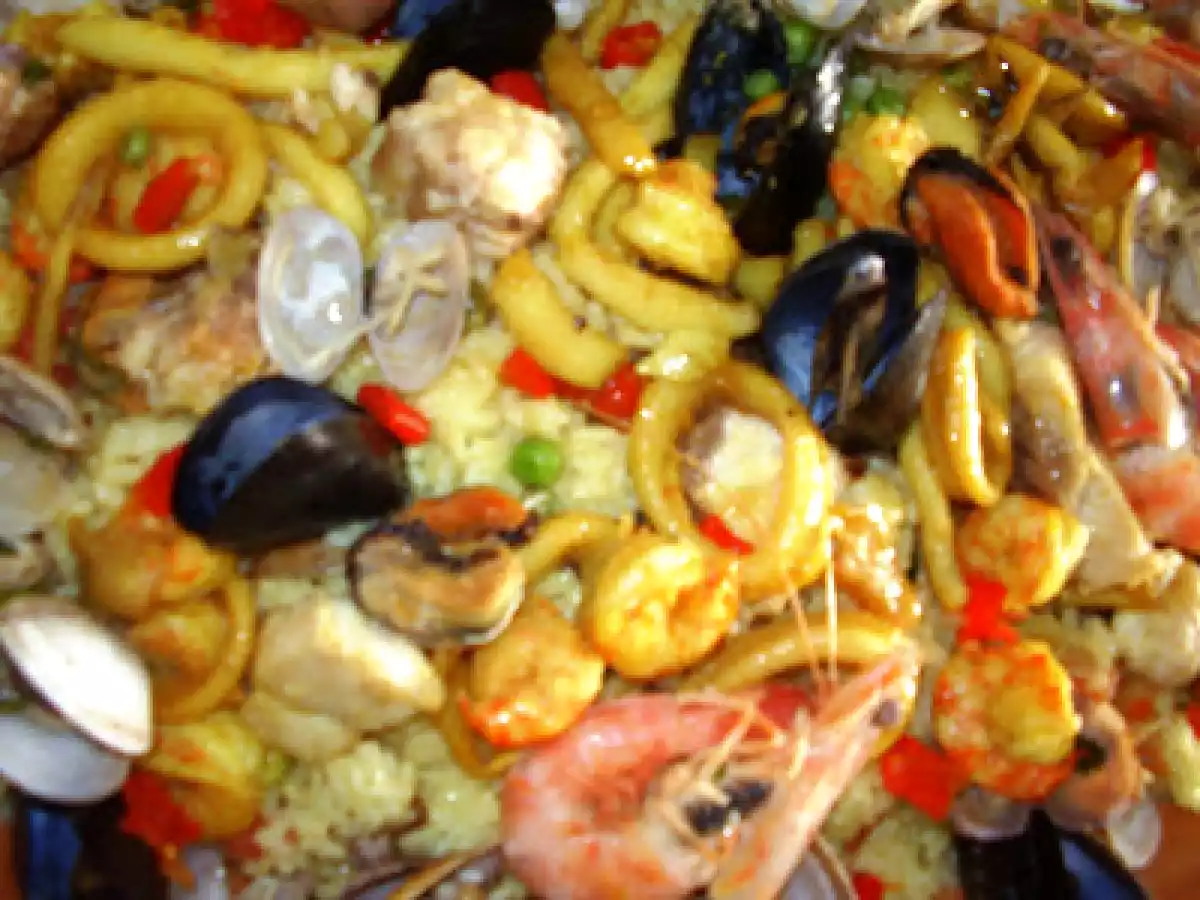 Ma paella, aux fruits de mer seulement - photo 2