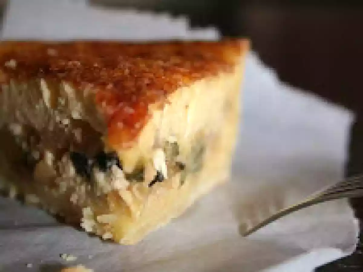 Ma quiche aux courgettes et aux oignons caramélisés