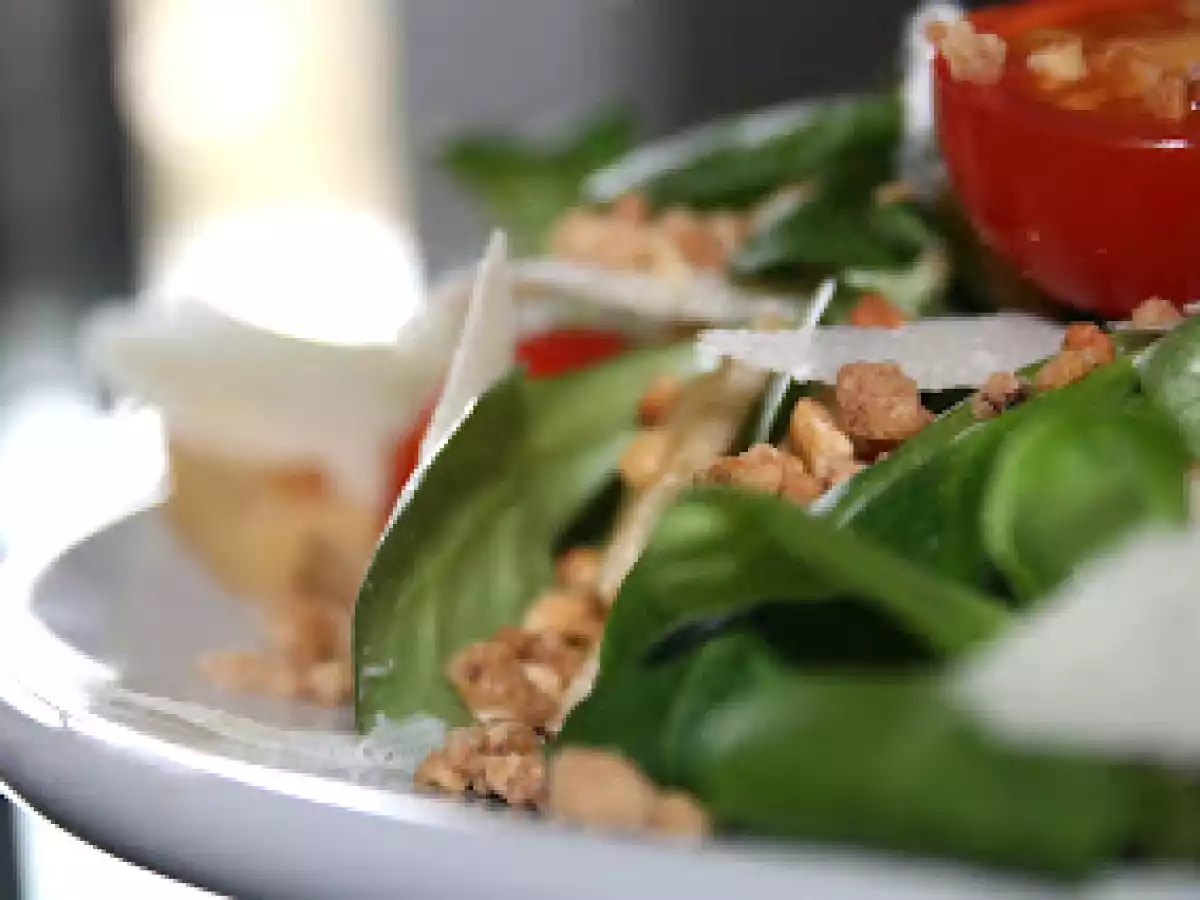 Ma salade craquante au miel et au parmesan... - photo 2