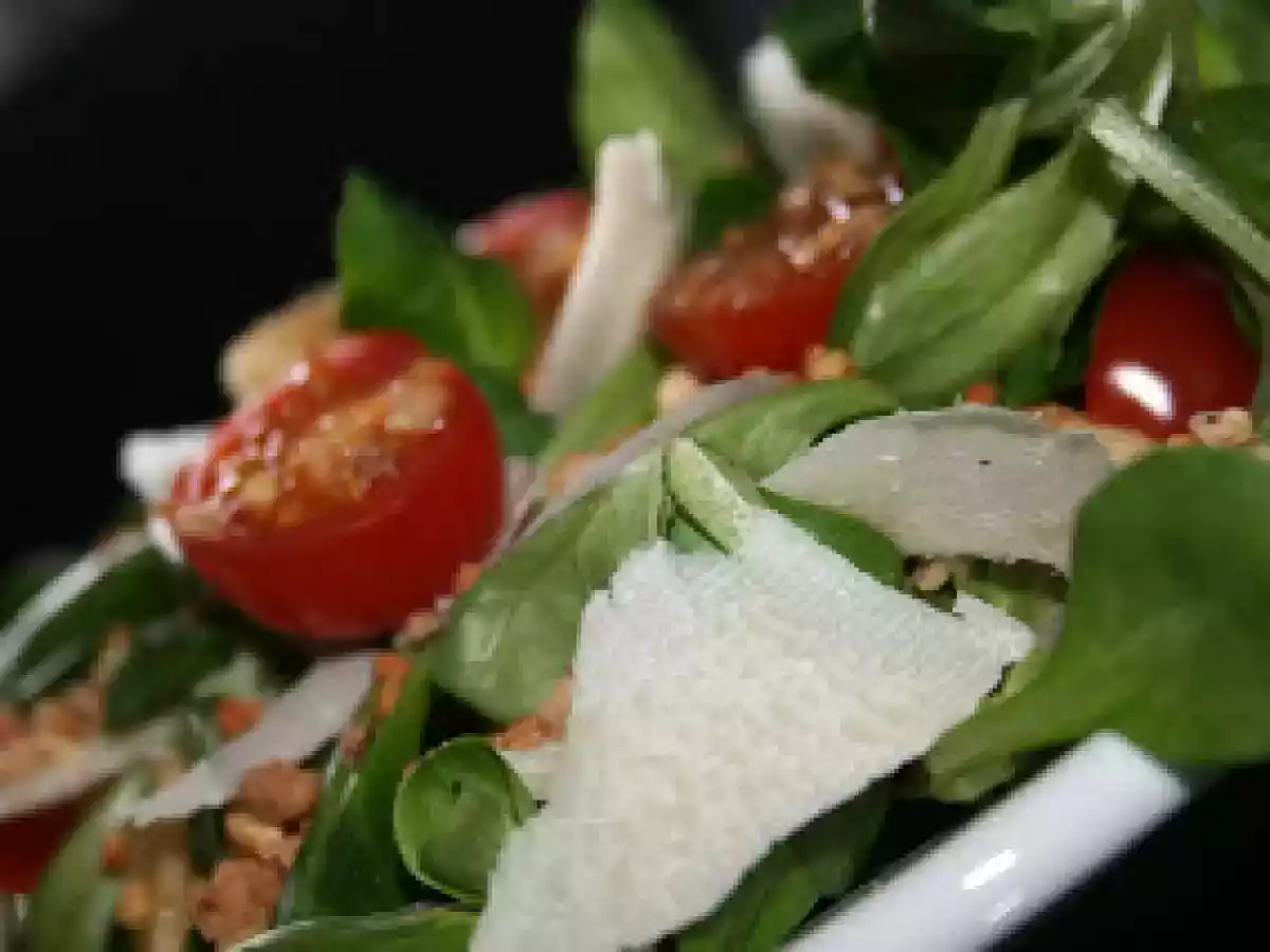 Ma salade craquante au miel et au parmesan... - photo 3