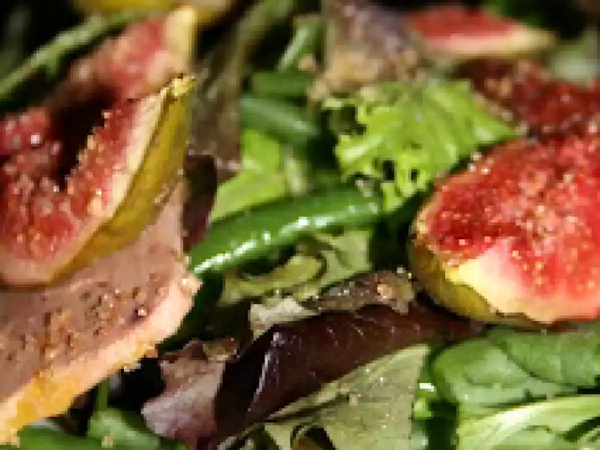 Ma salade un peu folle au foie gras!!! - photo 3