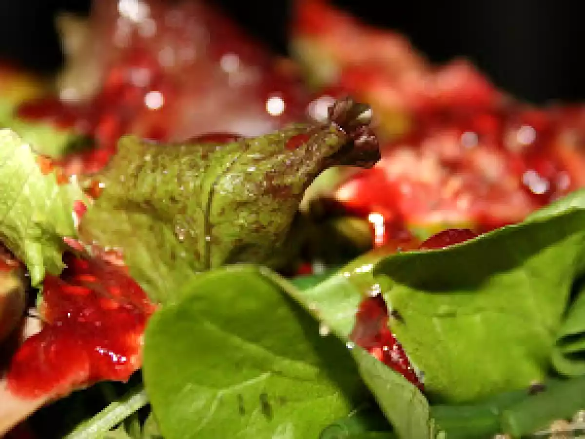 Ma salade un peu folle au foie gras!!! - photo 4