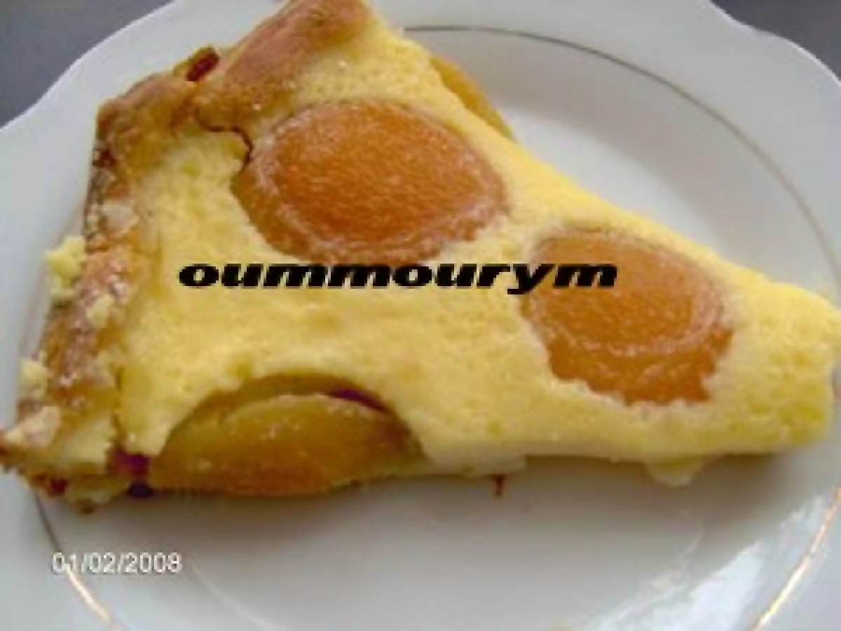 Ma tarte aux abricots à l'Alsacienne