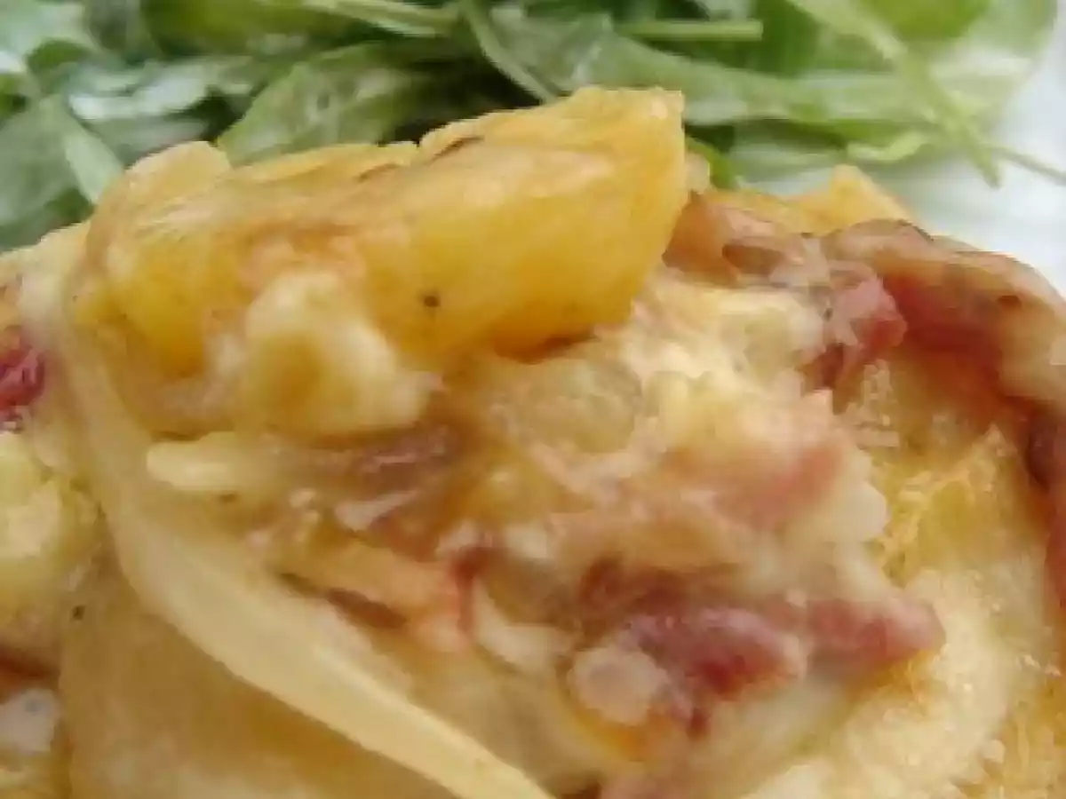 Ma tartiflette de luxe, assez frime !