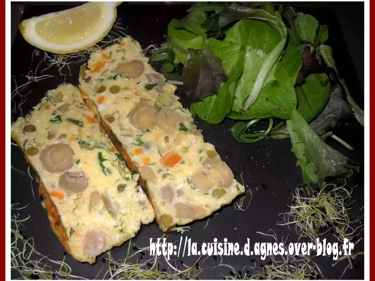 Maakoude de macédoine et de champignons