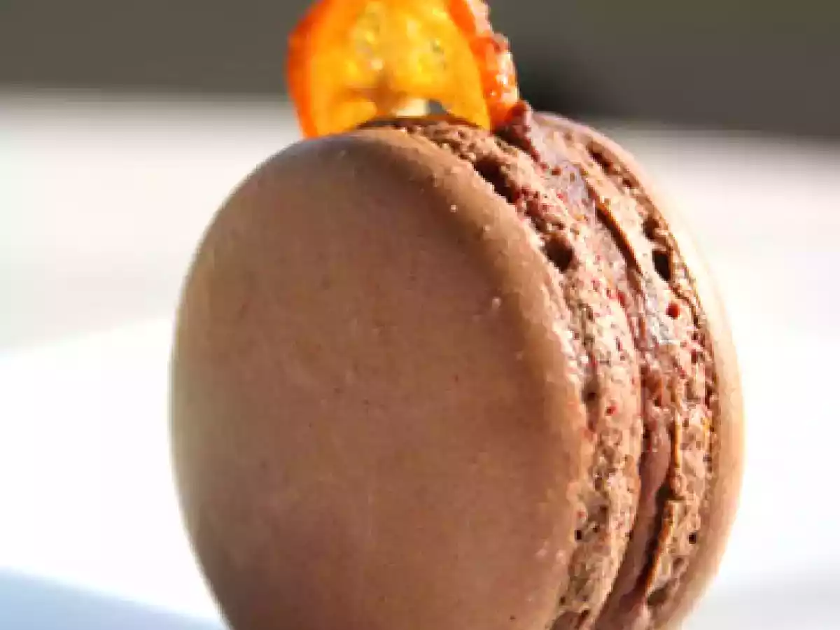 Macaron Choco-Kumquats