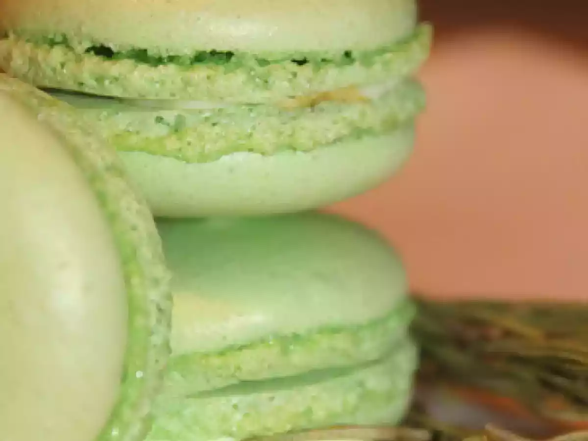 Macaron Pomme/Romarin