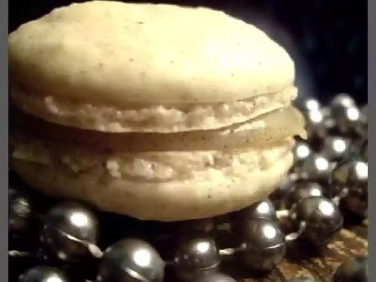Macaron vanille des îles