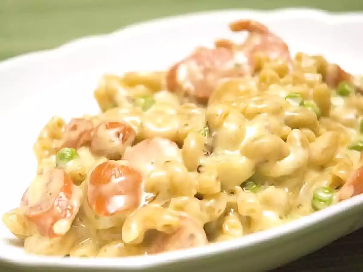 Macaroni au fromage et saucisses fumées - photo 2