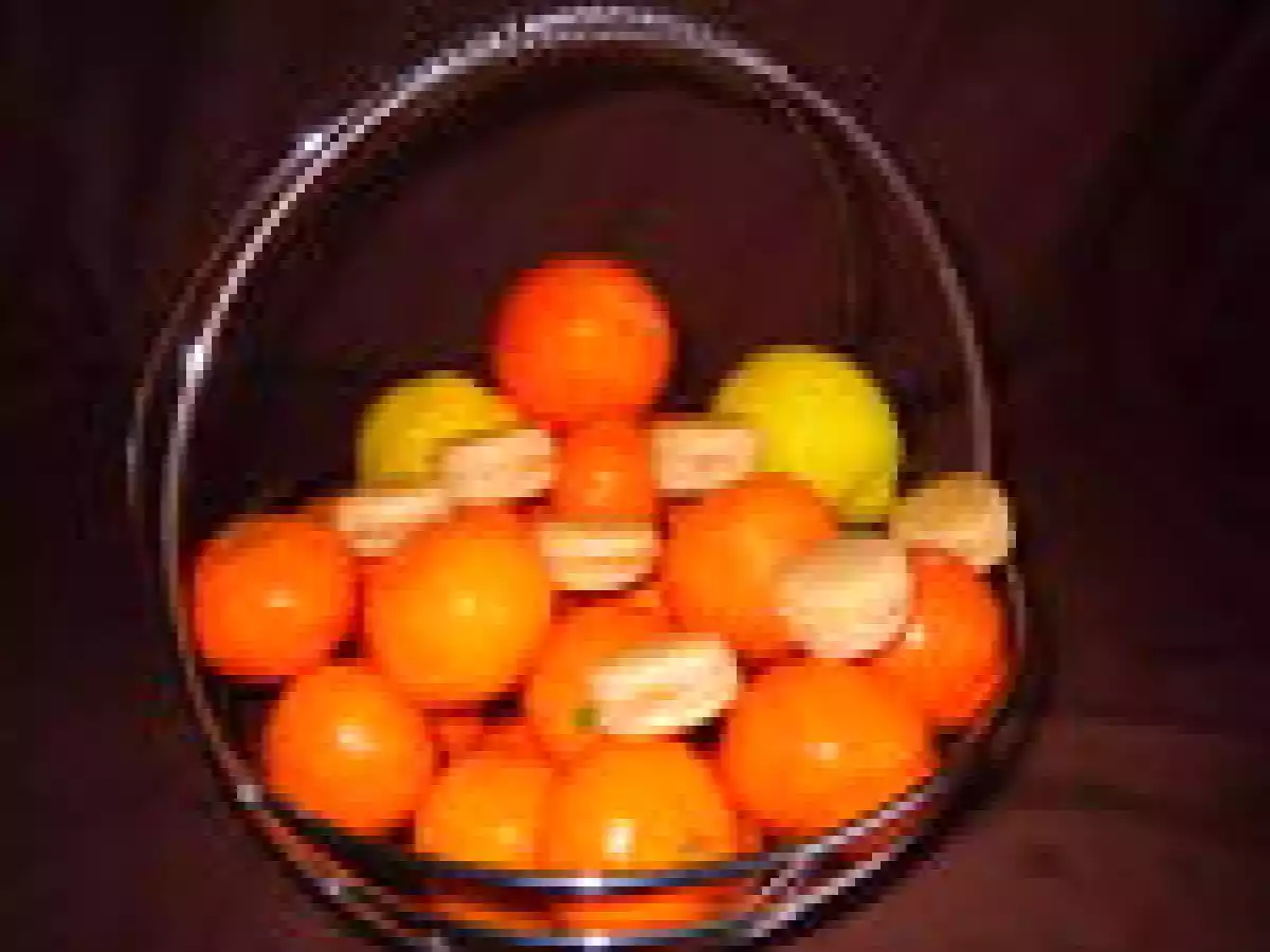 Macarons à la confiture d'agrumes