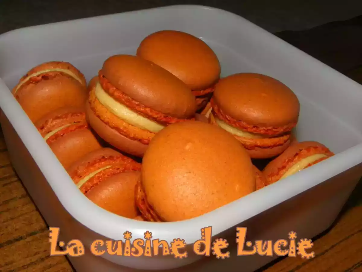 Macarons au caramel beurre salé
