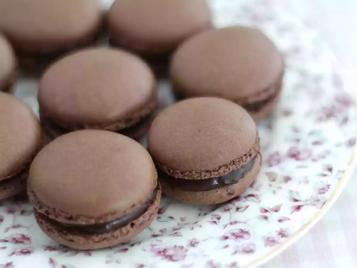 Macarons au chocolat, recette et conseils - photo 3