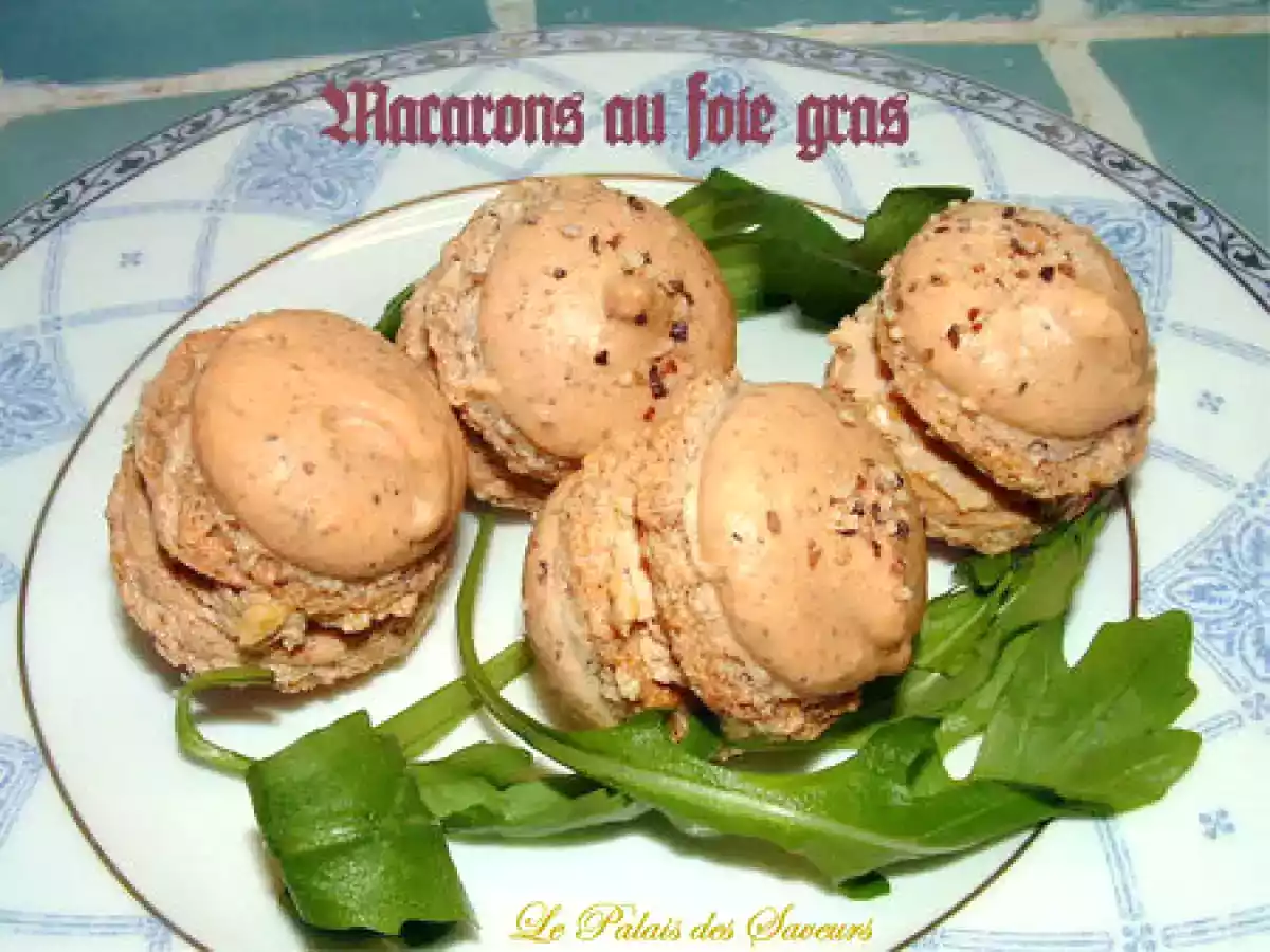 Macarons au foie gras - photo 3