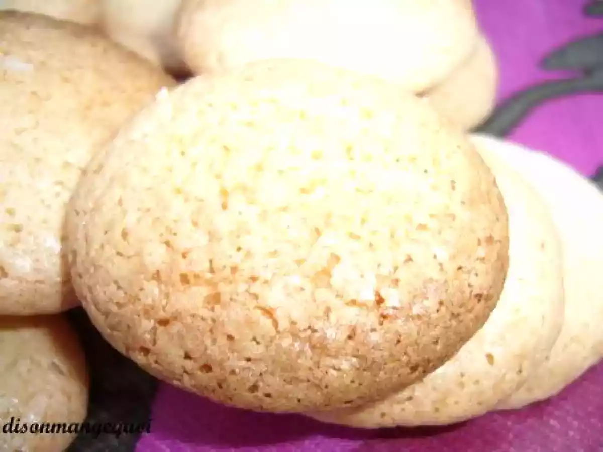 Macarons aux amandes de Pessah