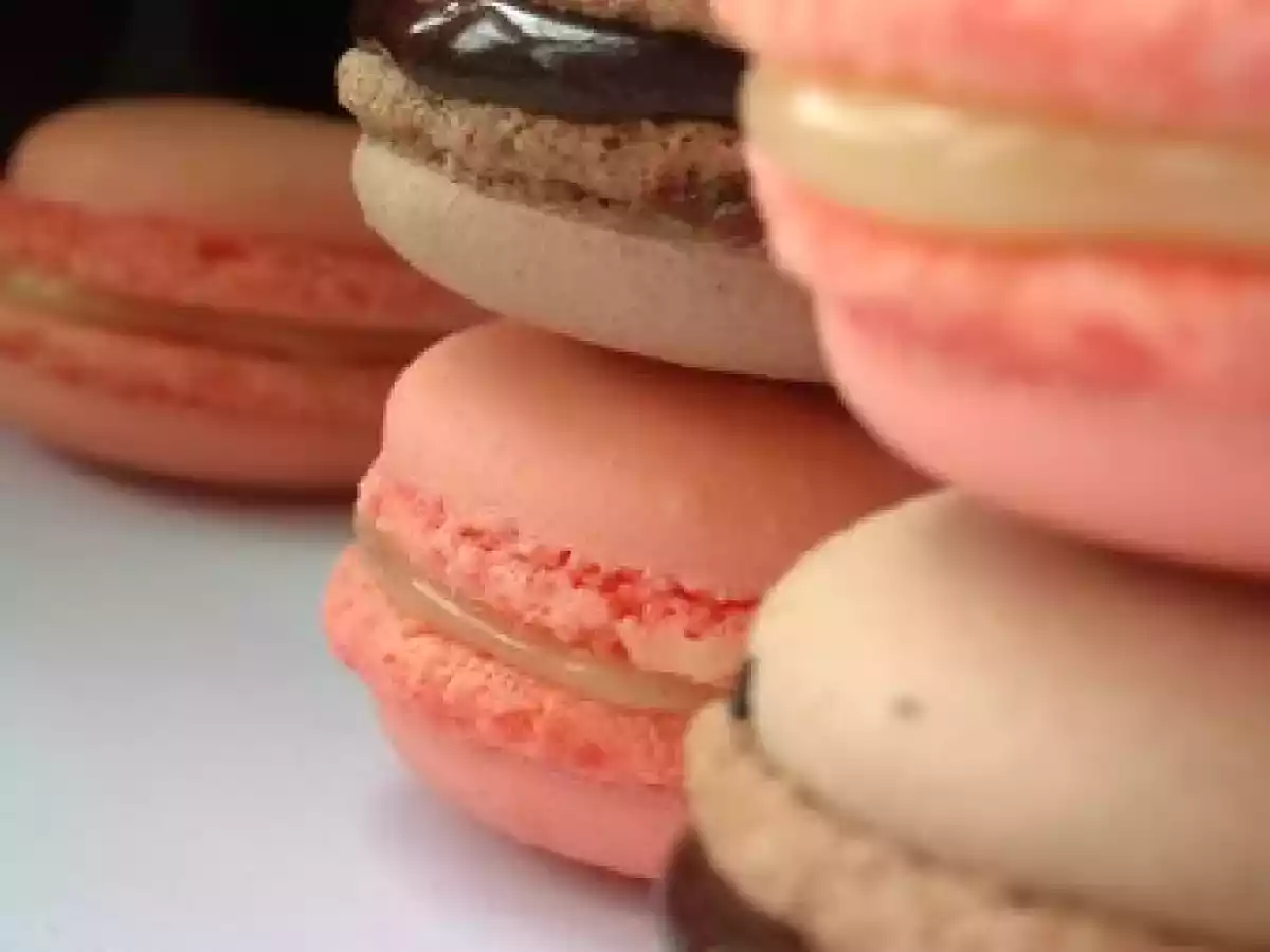 Macarons aux Pêches Haribo et au Chokotoff