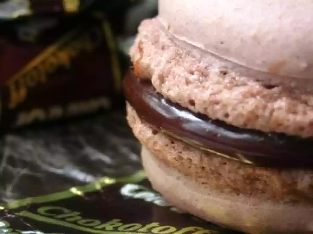 Macarons aux Pêches Haribo et au Chokotoff - photo 2