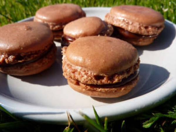 Macarons Carambar (des Macarons pour mon dentiste)