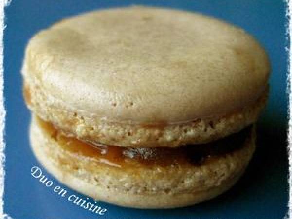 Macarons caramel au beurre et à la fleur de sel