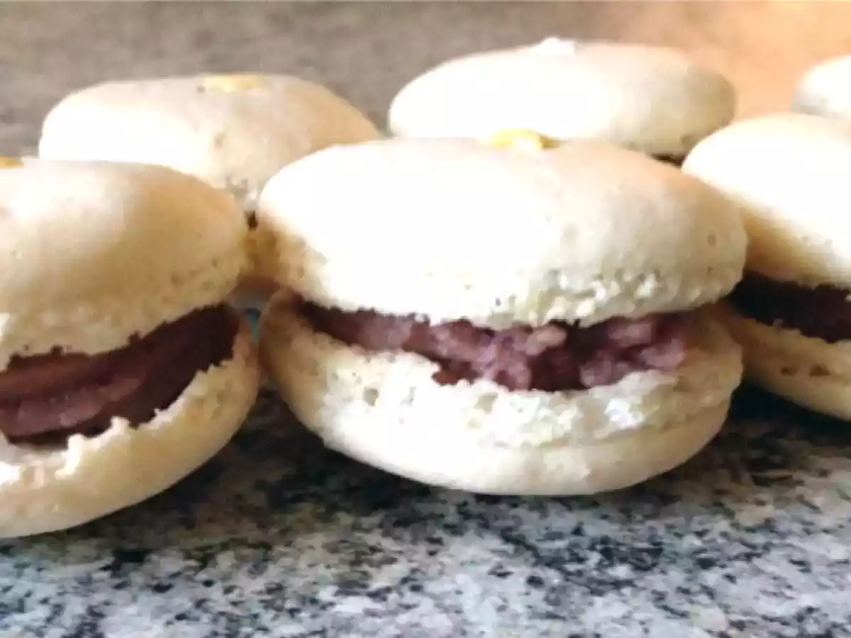 Macarons Chocolat blanc et Cerise - photo 3