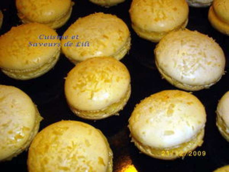 Macarons chocolat blanc et noix de coco - photo 2