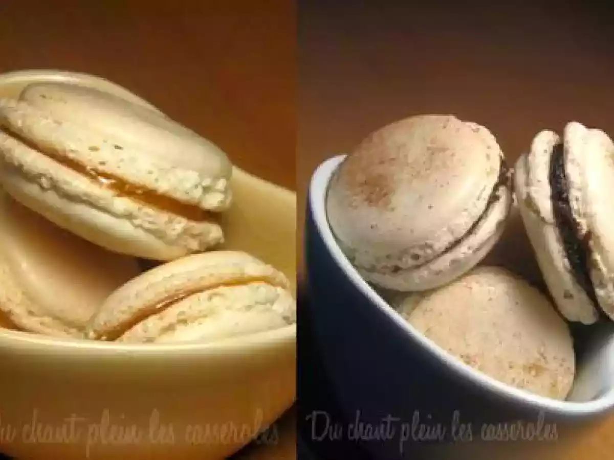 Macarons d'Orient et d'Occident. Dattes-miel-cannelle, poires-caramel au beurre salé - photo 4