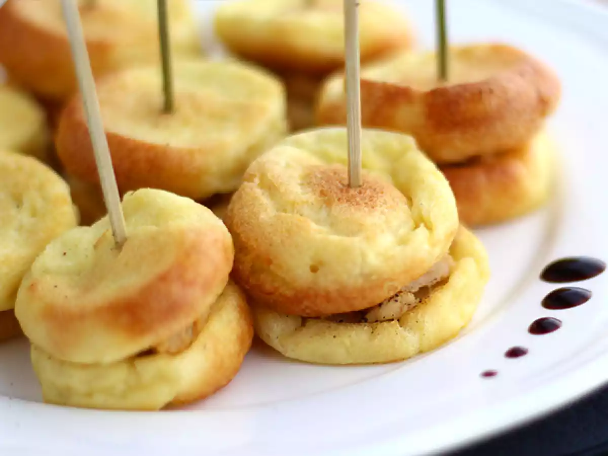 Macarons de foie gras aux quenelles - photo 2