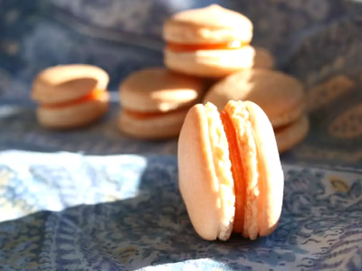 Macarons de Noël: au potimarron et à l'orange amère - photo 3