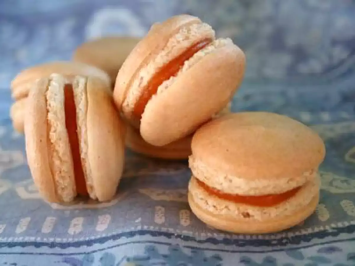 Macarons de Noël: au potimarron et à l'orange amère - photo 4