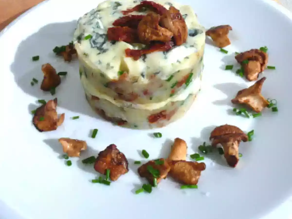 Macarons fourrés à la Fourme d'Ambert & aux fruits