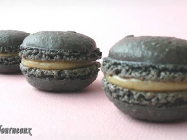 Macarons ganache à la réglisse